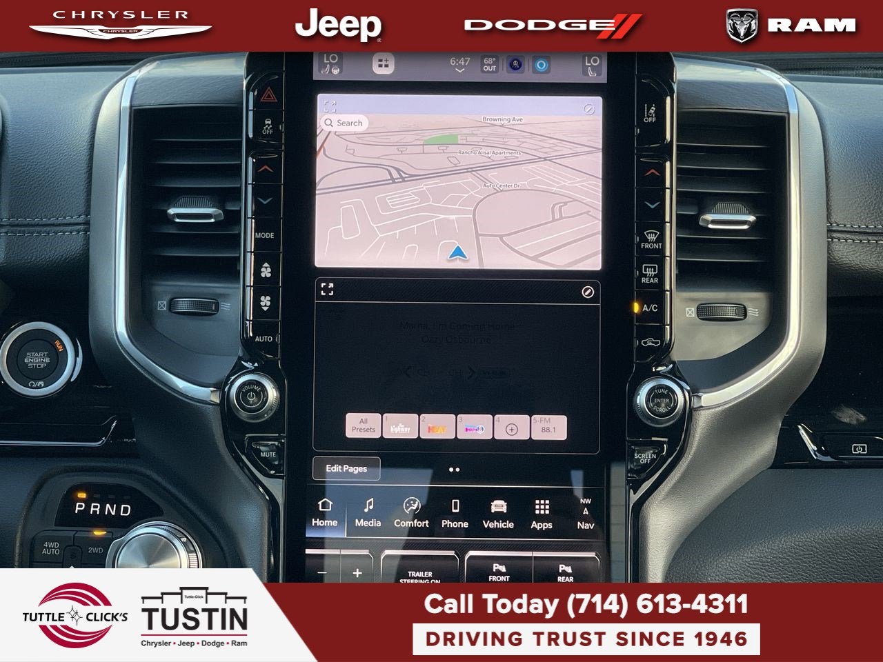 2026 RAM 1500 RAM 1500 LARAMIE CREW CAB 4X4 5'7' BOX
