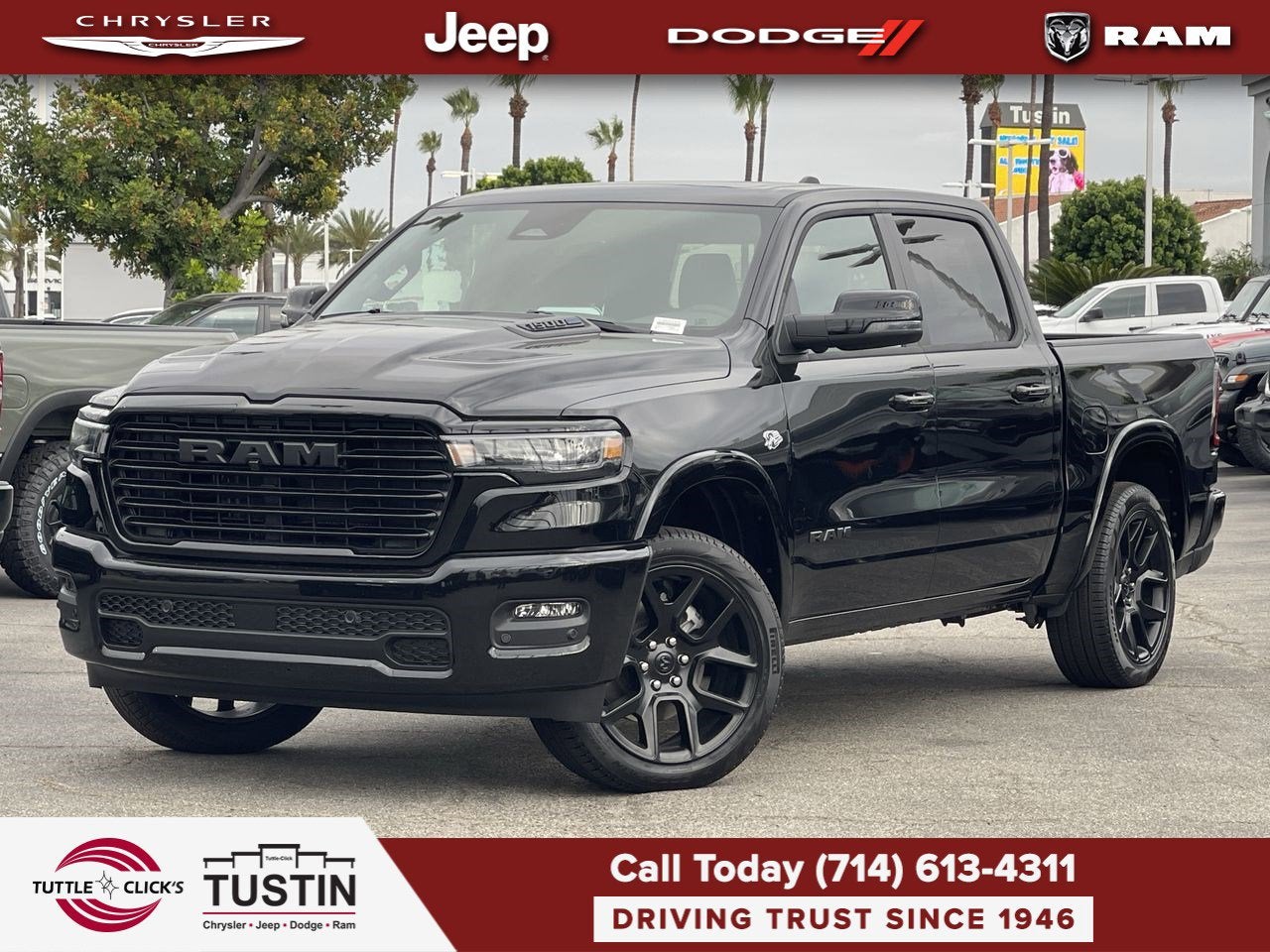 2026 RAM 1500 RAM 1500 LARAMIE CREW CAB 4X4 5'7' BOX