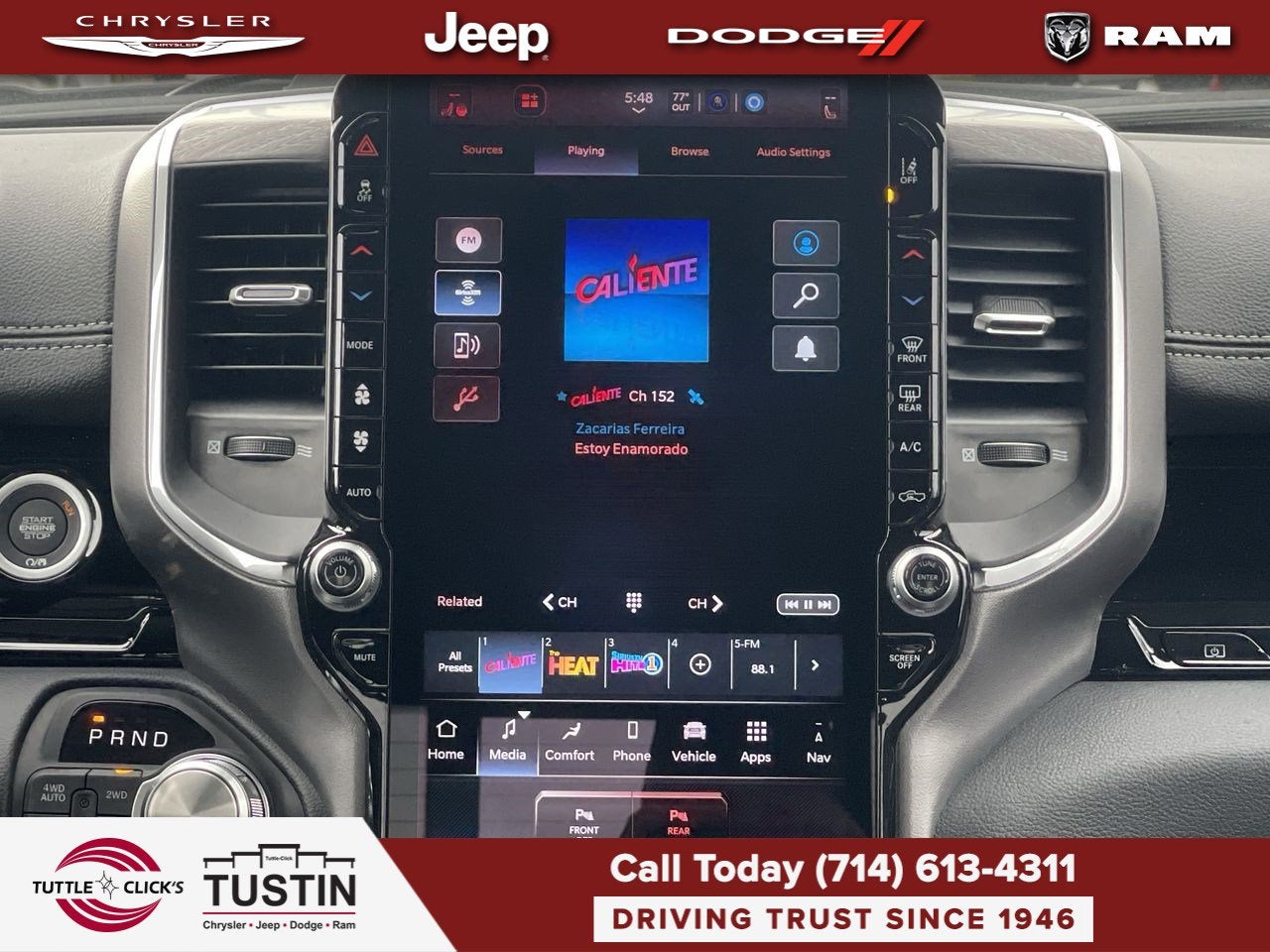 2026 RAM 1500 RAM 1500 LARAMIE CREW CAB 4X4 5'7' BOX