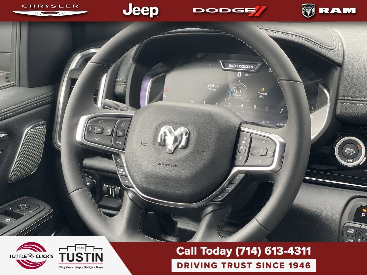 2026 RAM 1500 RAM 1500 LARAMIE CREW CAB 4X4 5'7' BOX