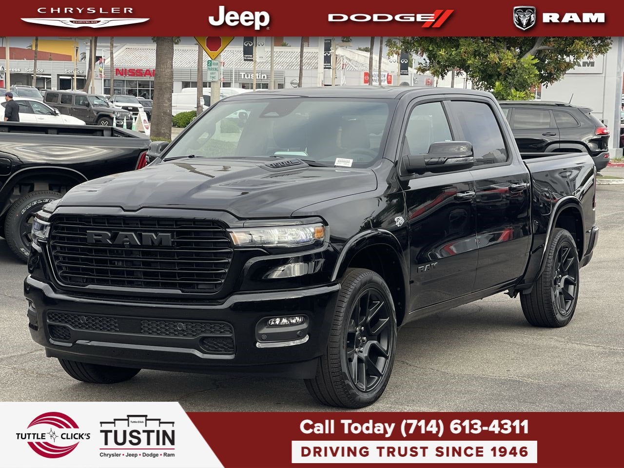 2026 RAM 1500 RAM 1500 LARAMIE CREW CAB 4X4 5'7' BOX