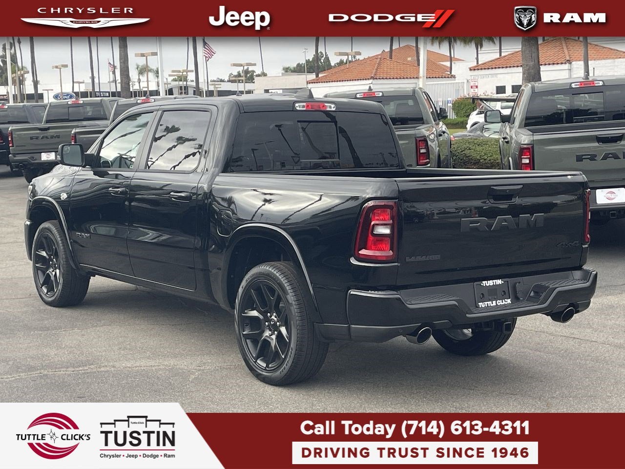 2026 RAM 1500 RAM 1500 LARAMIE CREW CAB 4X4 5'7' BOX