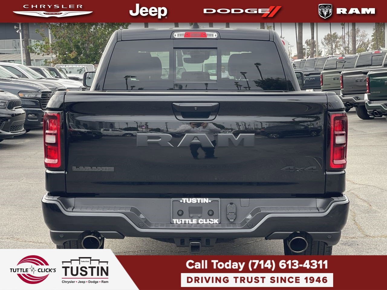 2026 RAM 1500 RAM 1500 LARAMIE CREW CAB 4X4 5'7' BOX