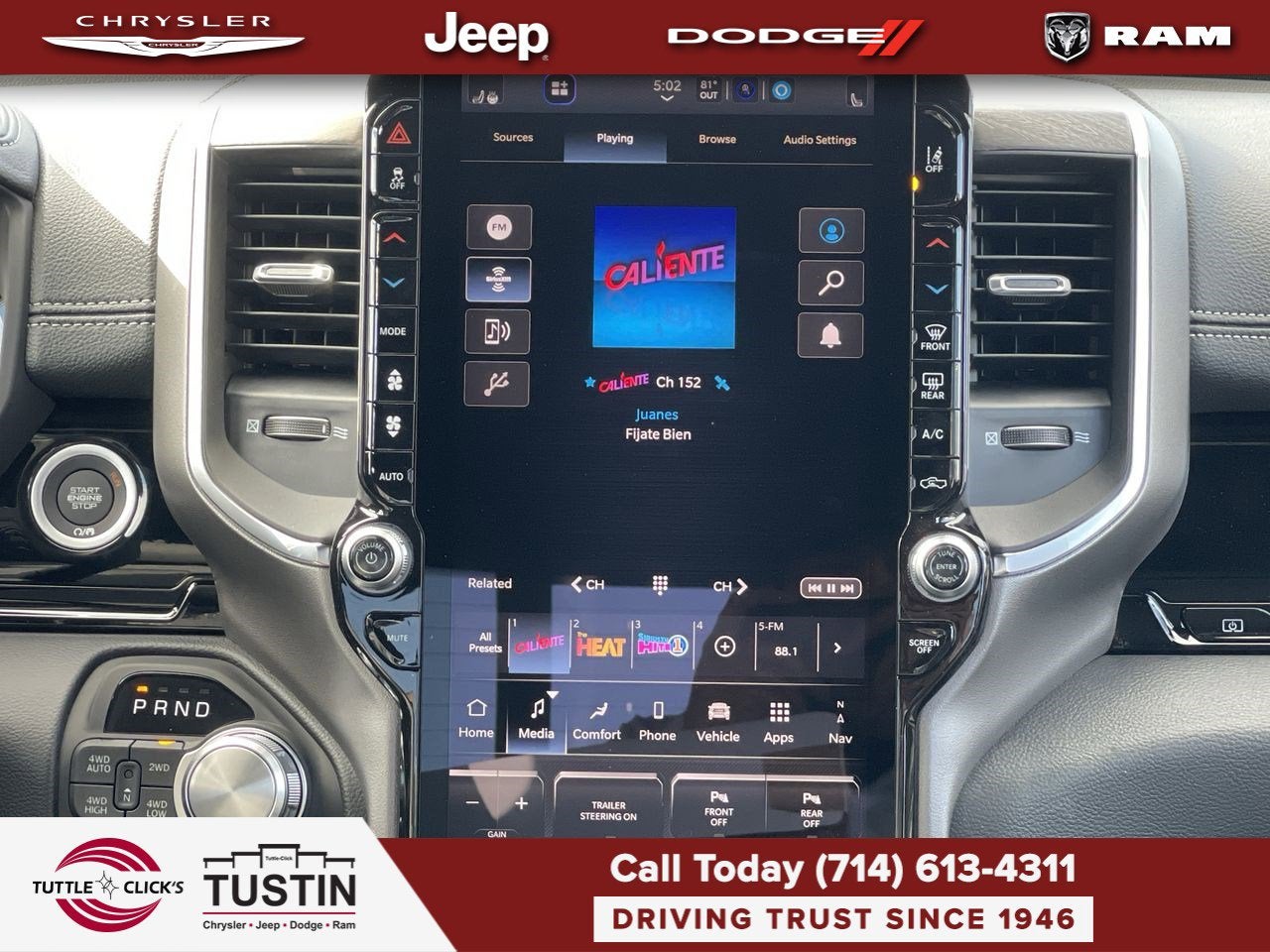 2026 RAM 1500 RAM 1500 LARAMIE CREW CAB 4X4 5'7' BOX