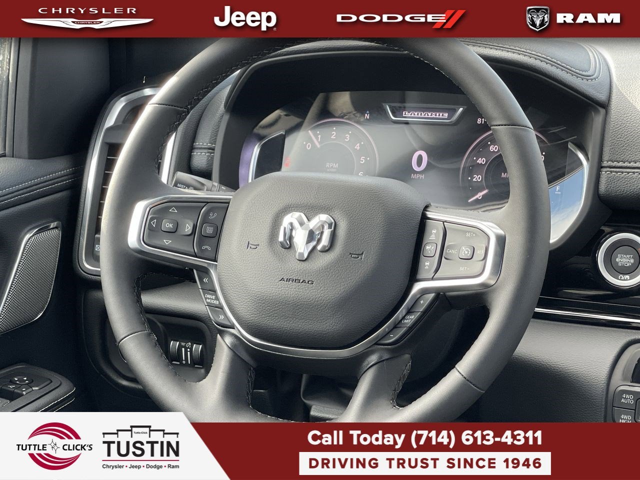 2026 RAM 1500 RAM 1500 LARAMIE CREW CAB 4X4 5'7' BOX