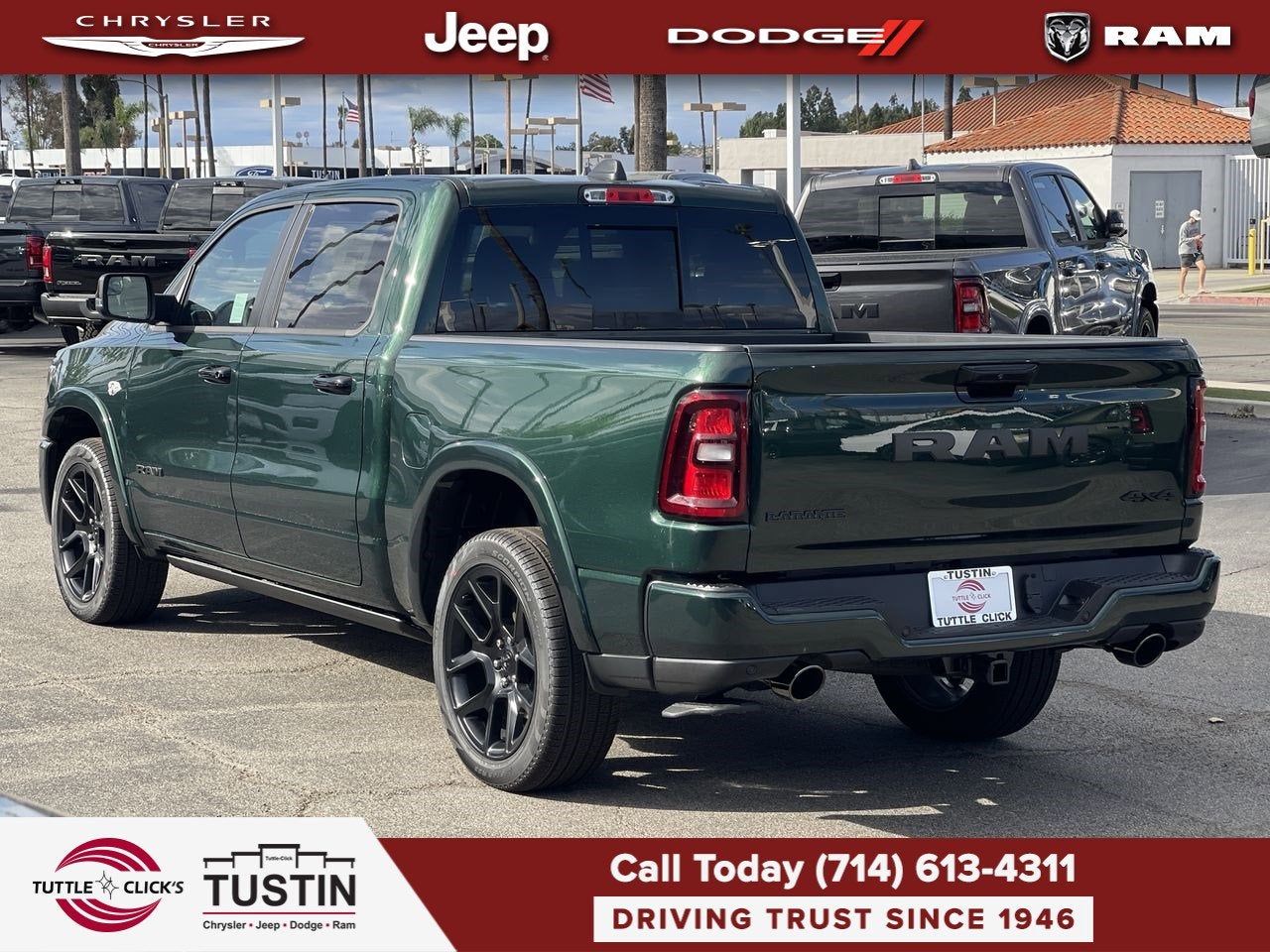 2026 RAM 1500 RAM 1500 LARAMIE CREW CAB 4X4 5'7' BOX