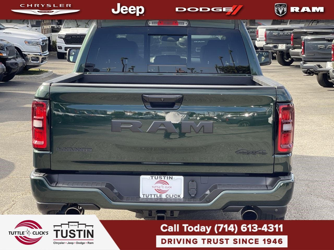 2026 RAM 1500 RAM 1500 LARAMIE CREW CAB 4X4 5'7' BOX