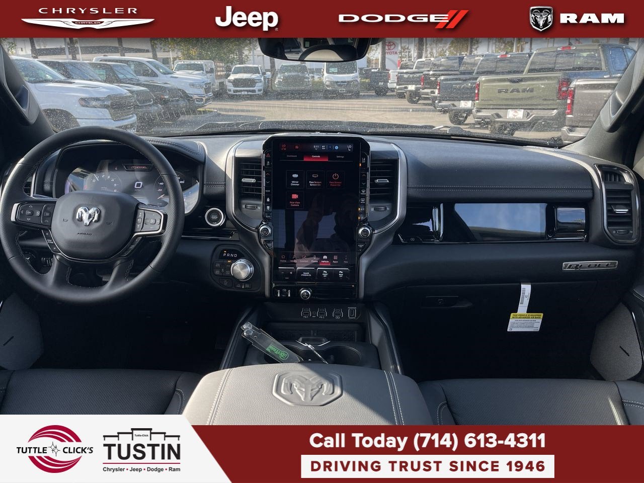 2026 RAM 1500 RAM 1500 REBEL CREW CAB 4X4 5'7' BOX