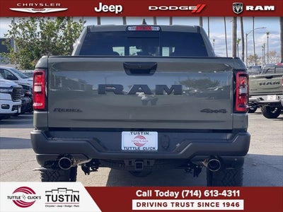 2026 RAM 1500 RAM 1500 REBEL CREW CAB 4X4 5'7' BOX