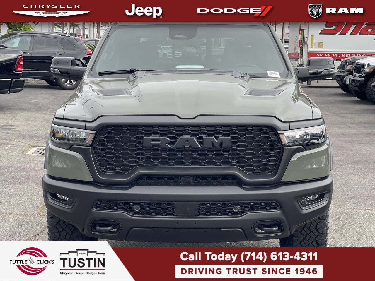 2026 RAM 1500 RAM 1500 REBEL CREW CAB 4X4 5'7' BOX