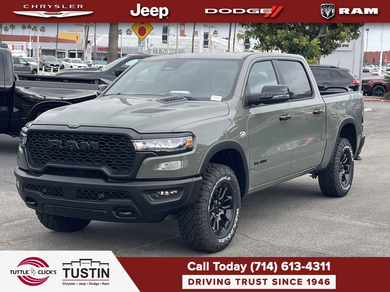 2026 RAM 1500 RAM 1500 REBEL CREW CAB 4X4 5'7' BOX