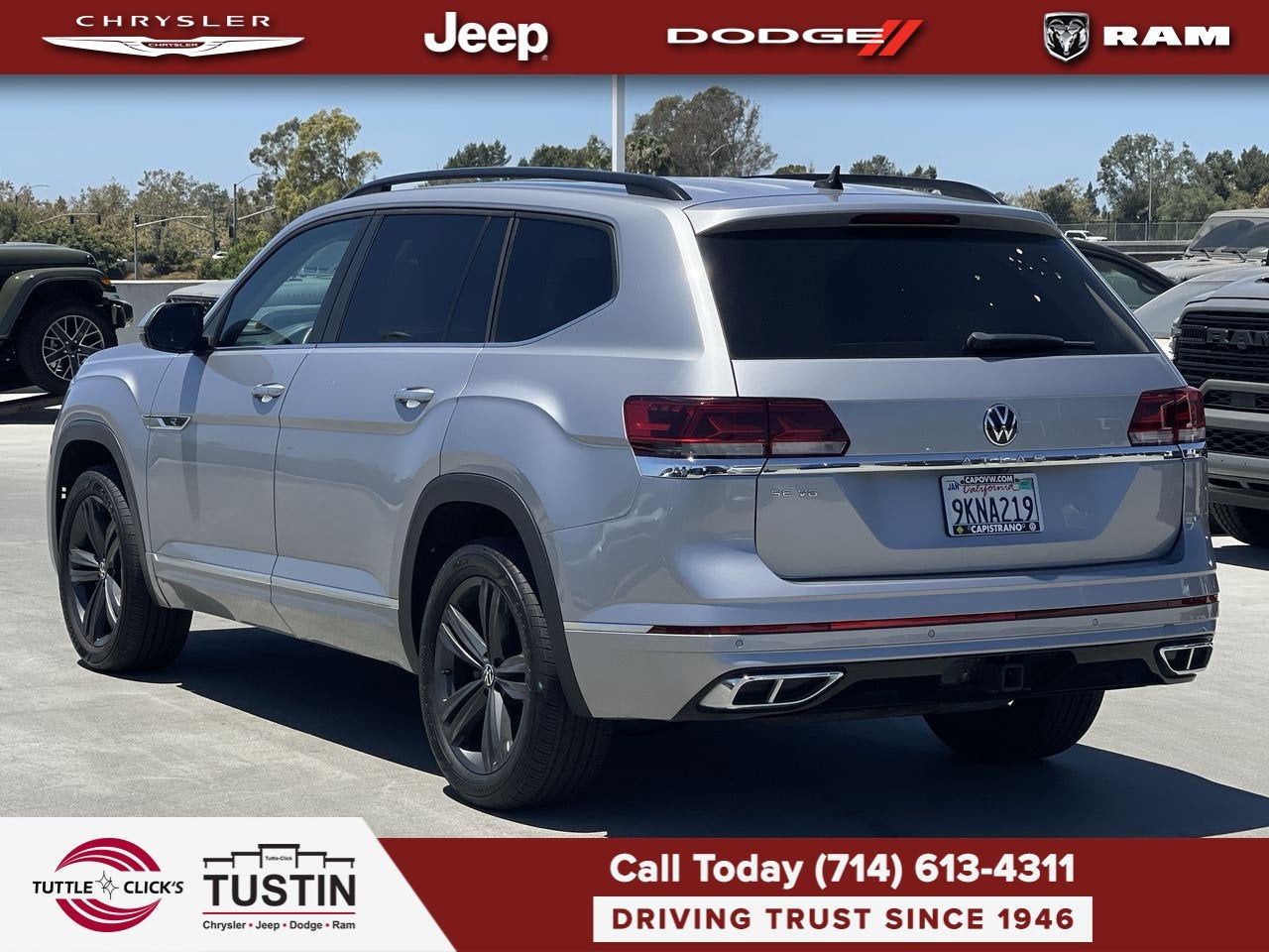 2021 Volkswagen Atlas 3.6L V6 SE w/Technology R-Line