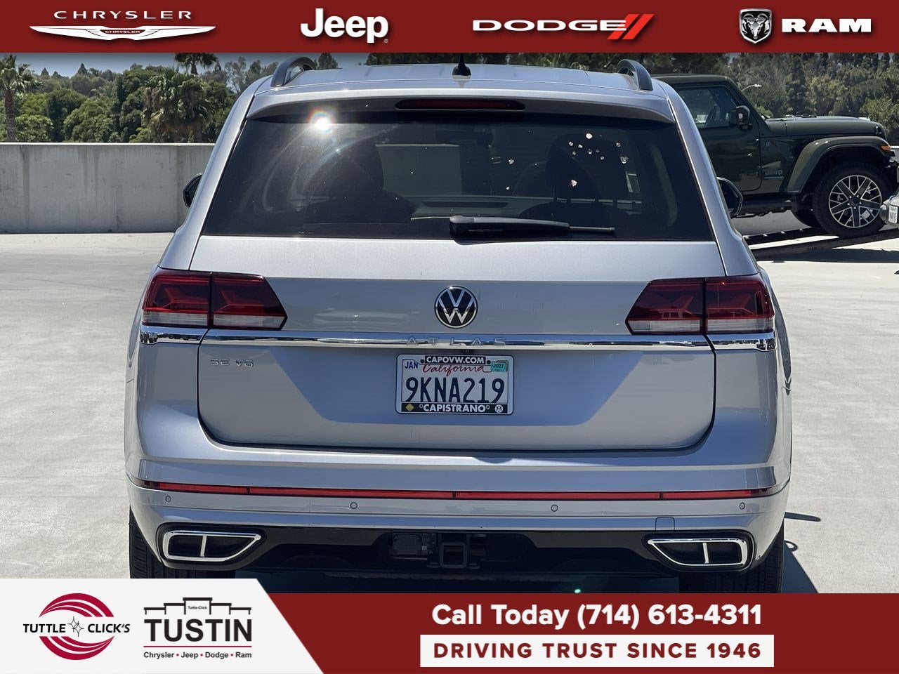 2021 Volkswagen Atlas 3.6L V6 SE w/Technology R-Line