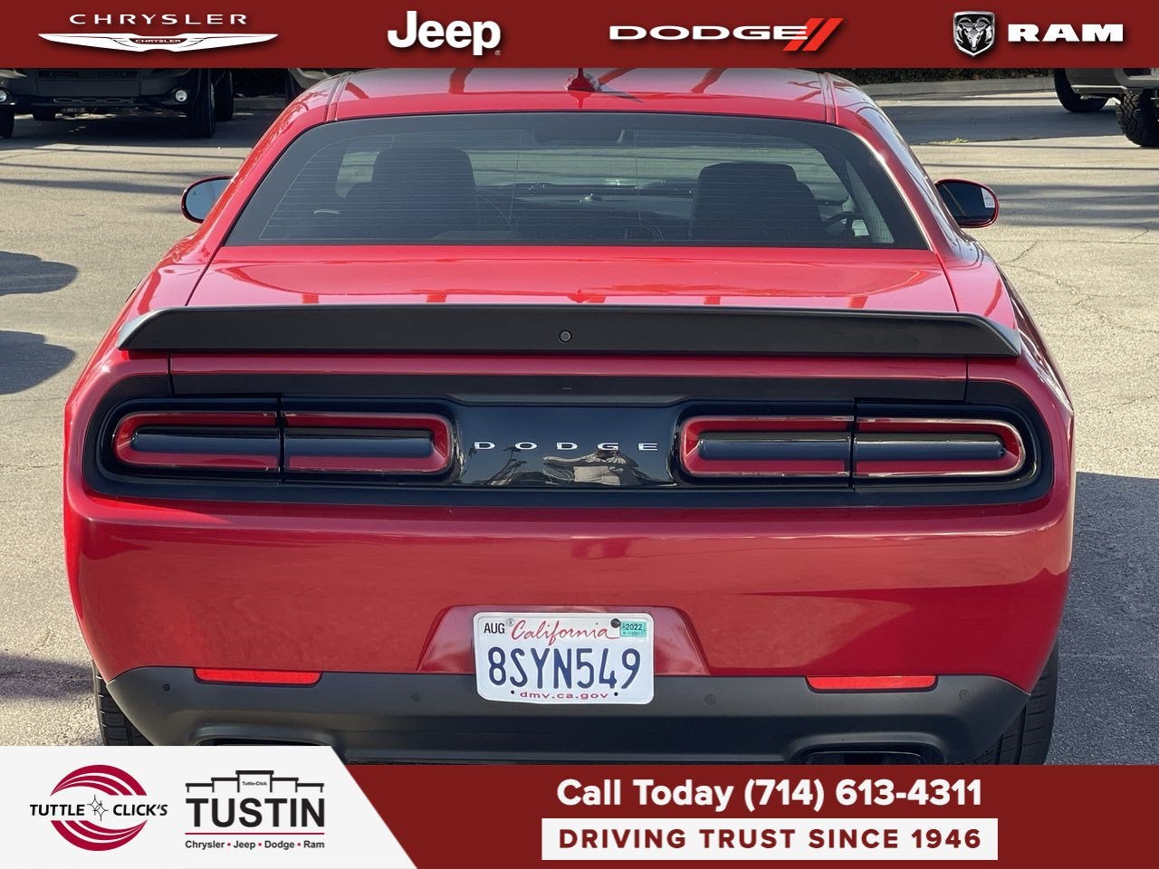 2016 Dodge Challenger SRT Hellcat