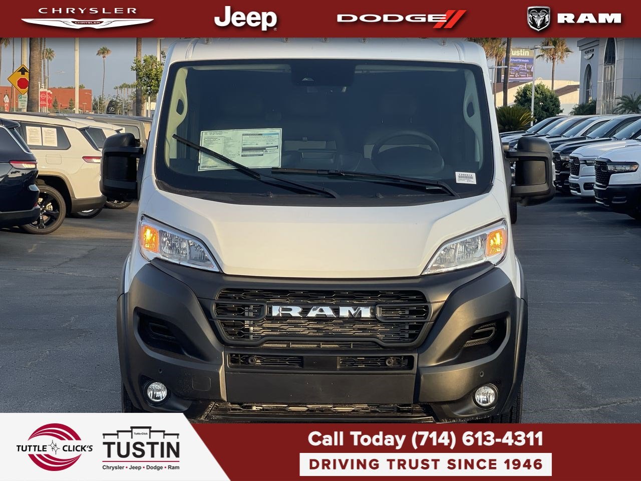 2025 RAM Ram ProMaster Tradesman