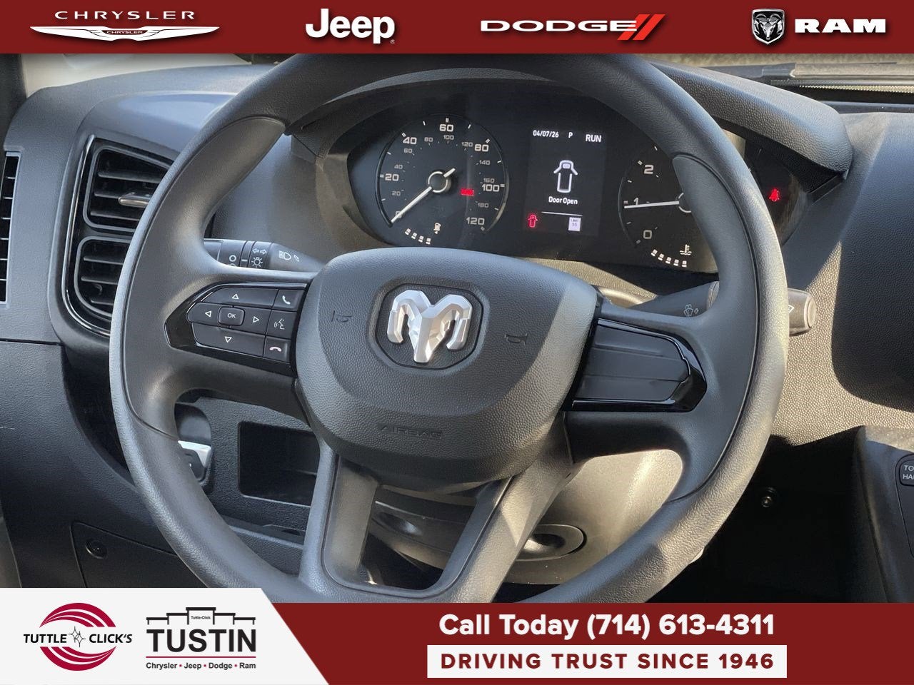 2026 RAM Ram ProMaster Tradesman