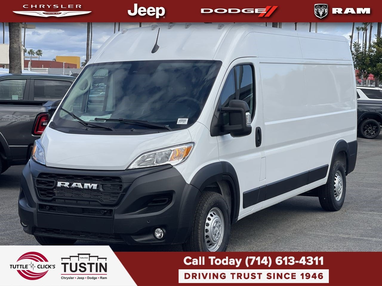 2026 RAM Ram ProMaster RAM PROMASTER 2500 TRADESMAN CARGO VAN HIGH ROOF 159' WB