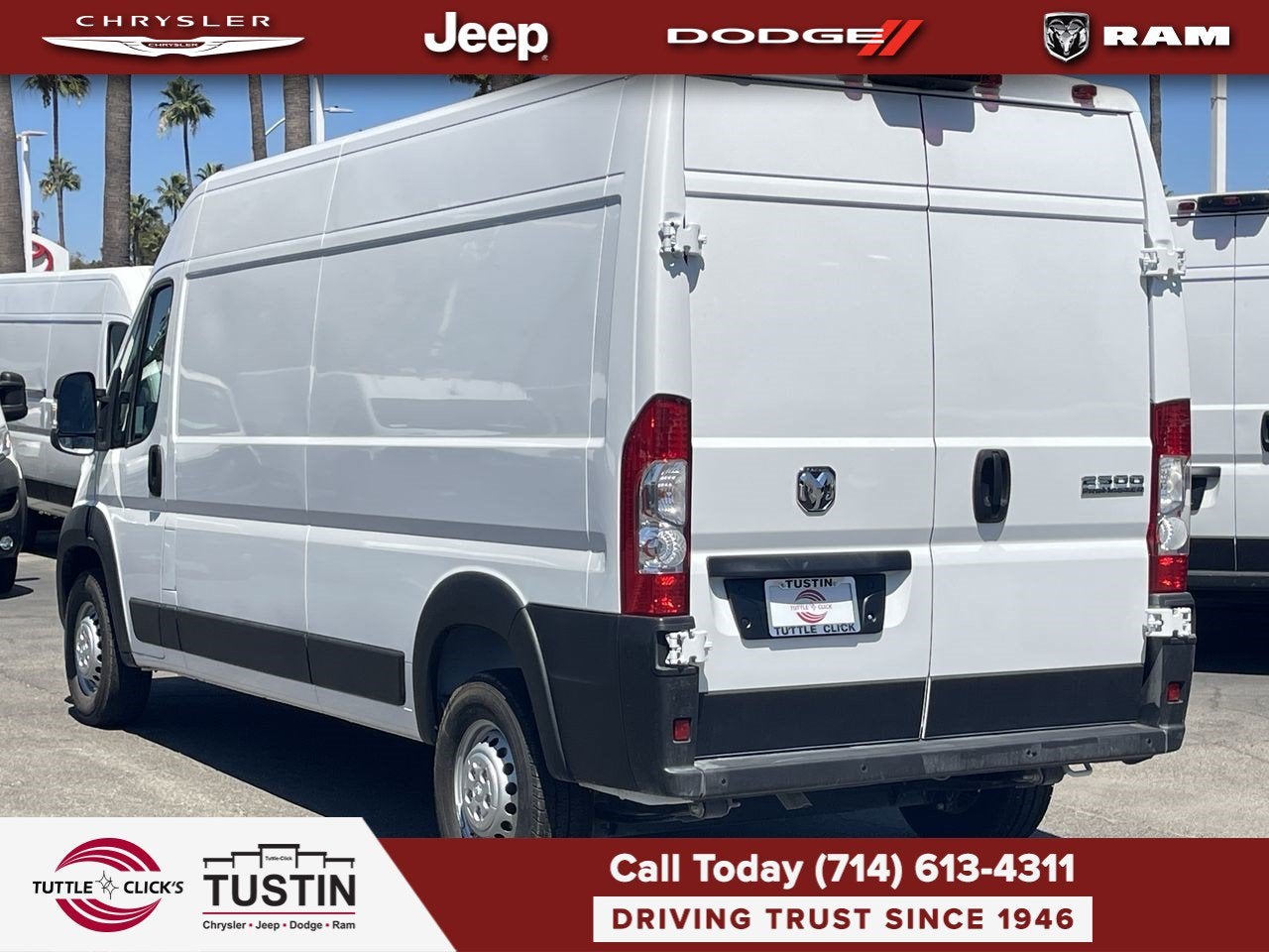 2026 RAM ProMaster Cargo Van Tradesman