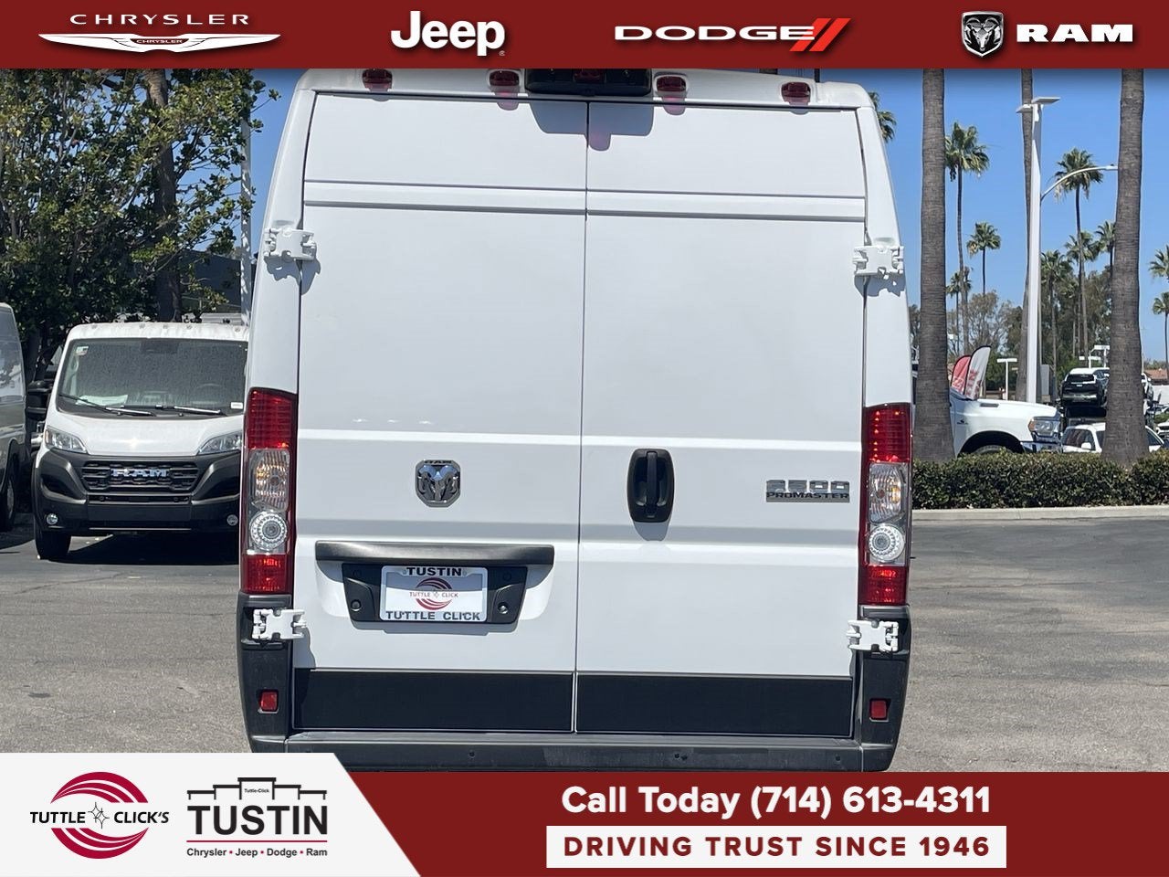 2026 RAM ProMaster Cargo Van Tradesman