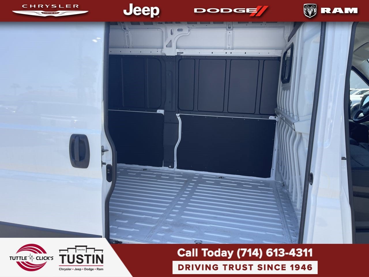 2026 RAM ProMaster Cargo Van Tradesman