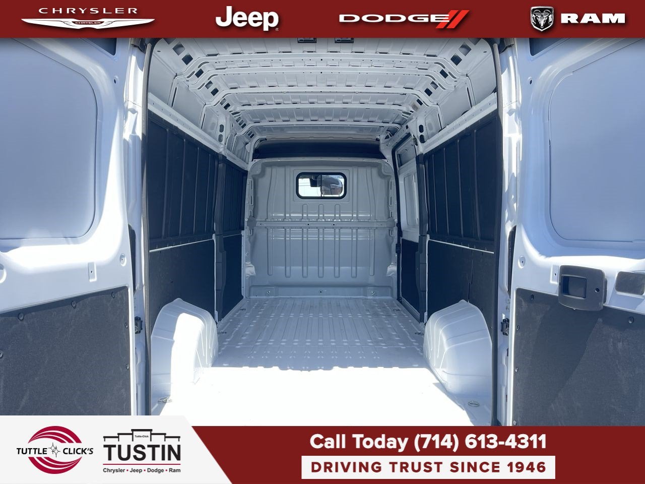 2026 RAM ProMaster Cargo Van Tradesman
