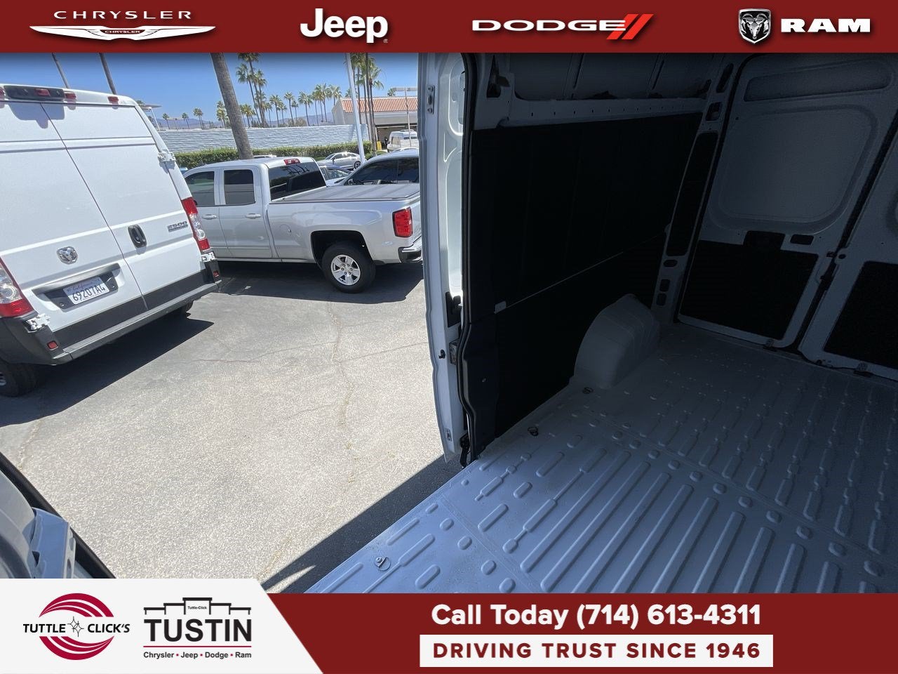 2026 RAM ProMaster Cargo Van Tradesman