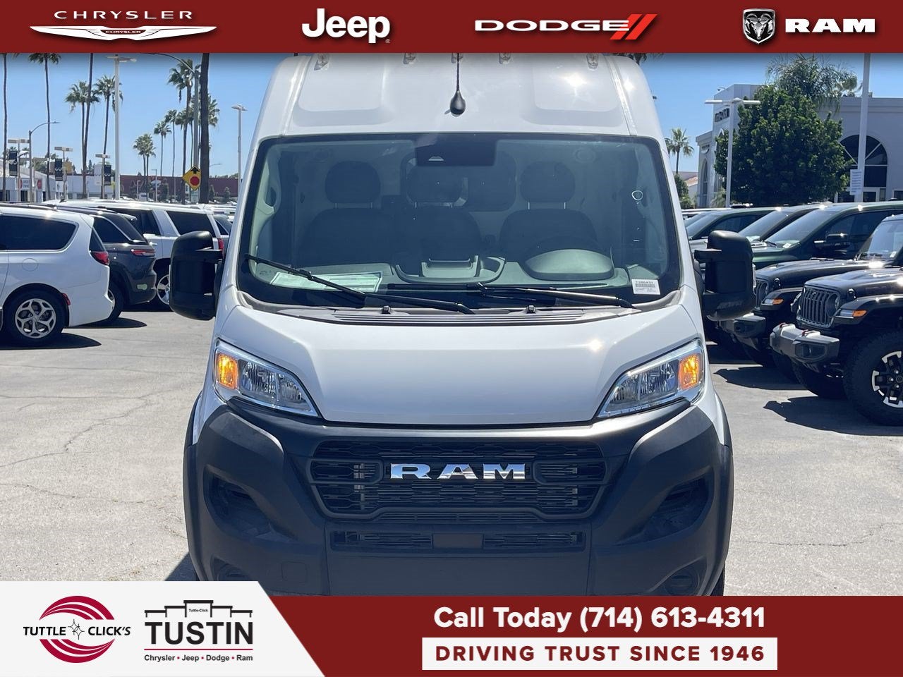 2026 RAM ProMaster Cargo Van Tradesman