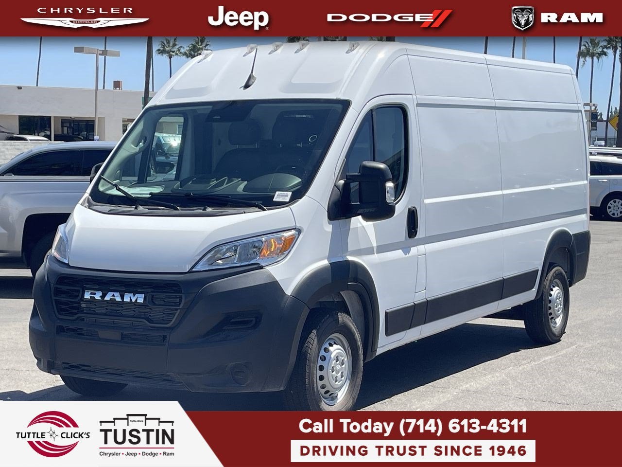 2026 RAM ProMaster Cargo Van Tradesman
