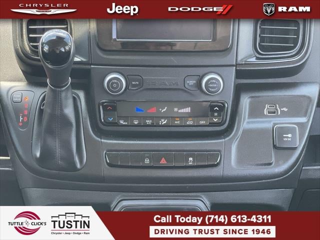 2025 RAM ProMaster 2500 Cargo Van Tradesman High Roof 159' WB w/Pass Seat