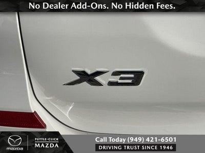 2020 BMW X3 sDrive30i