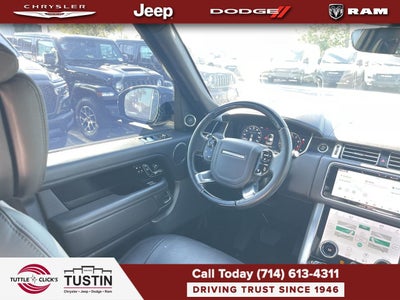 2018 Land Rover Range Rover 4DR SUV V8 SC SWB