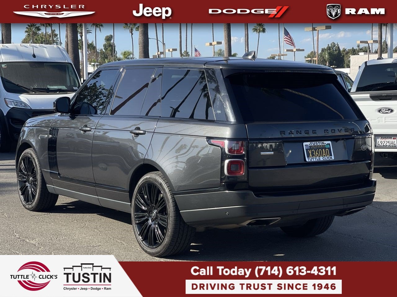 2018 Land Rover Range Rover 4DR SUV V8 SC SWB