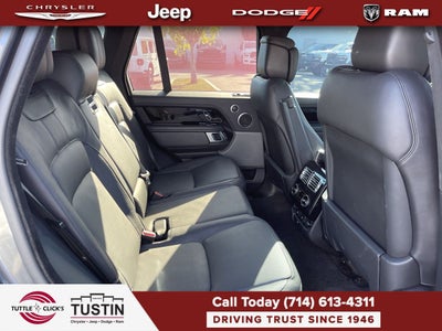2018 Land Rover Range Rover 4DR SUV V8 SC SWB