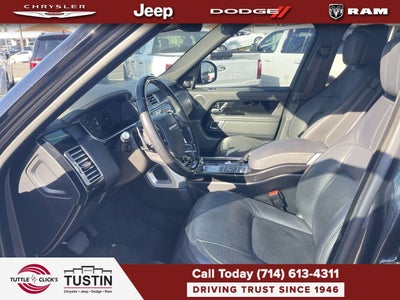 2018 Land Rover Range Rover 4DR SUV V8 SC SWB