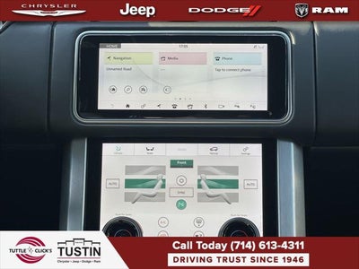 2018 Land Rover Range Rover 4DR SUV V8 SC SWB