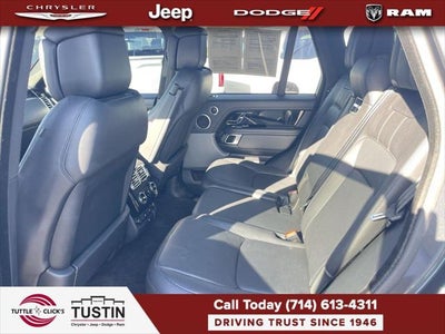 2018 Land Rover Range Rover 4DR SUV V8 SC SWB