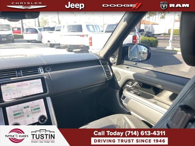 2018 Land Rover Range Rover 4DR SUV V8 SC SWB