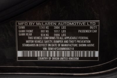 2021 McLaren 720S Spider Performance