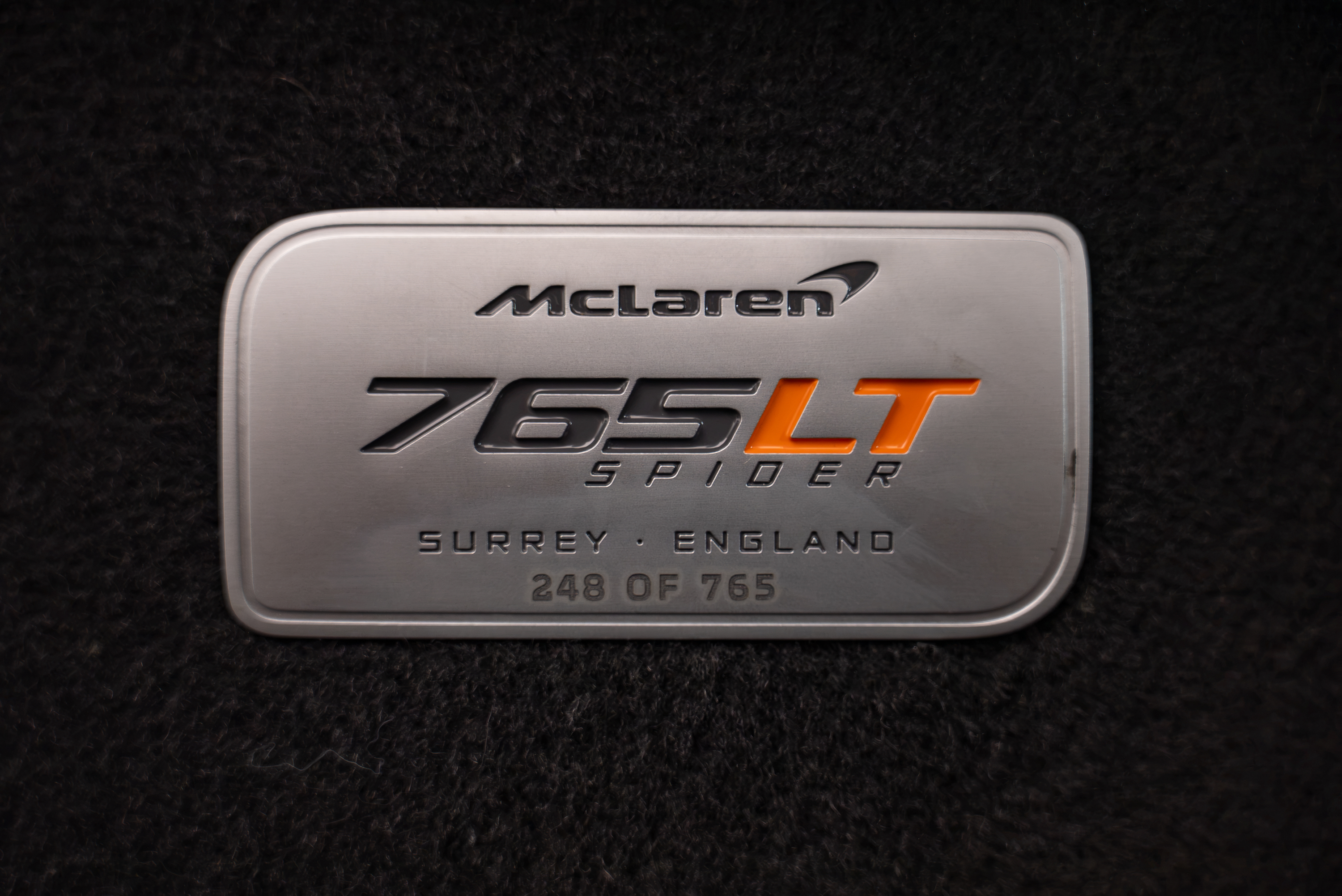 2022 McLaren 765LT Spider Spider