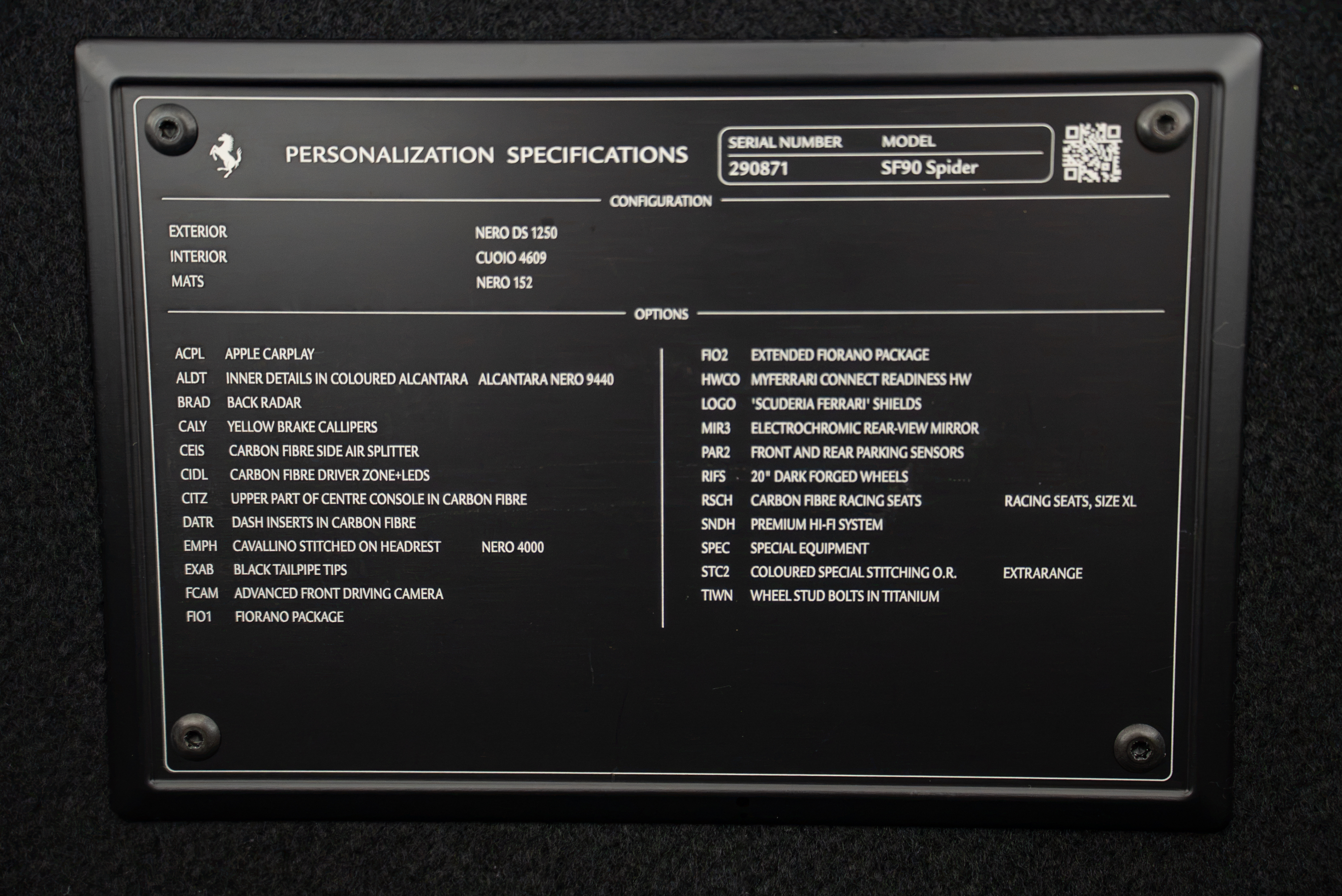 2023 Ferrari SF90 Spider Spider