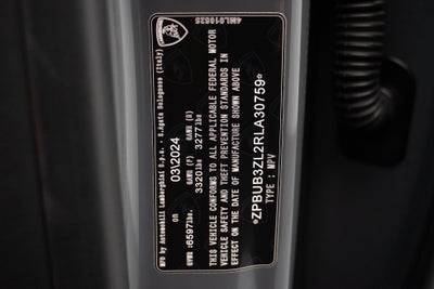 2024 Lamborghini Urus S