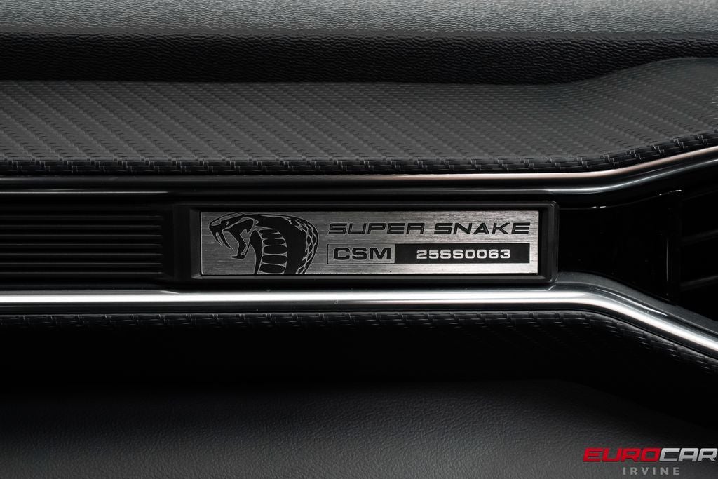 2025 Ford Mustang Shelby Super Snake *MAGNESIUM WHEELS * 6- SPEED MANUAL*