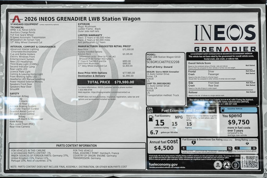 2026 INEOS Grenadier Base