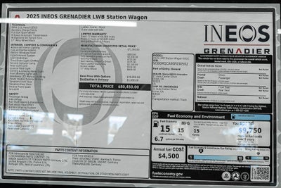 2025 INEOS Grenadier Base