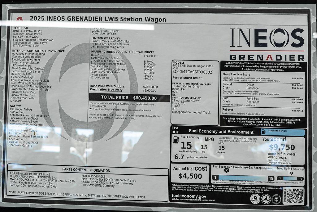 2025 INEOS Grenadier Base