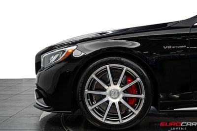 2017 Mercedes-Benz S-Class S 63 AMG® *PANORAMIC SUNROOF * TWO-TONE INTERIOR*
