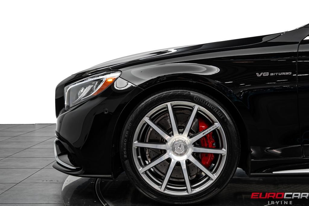 2017 Mercedes-Benz S-Class S 63 AMG® *PANORAMIC SUNROOF * TWO-TONE INTERIOR*