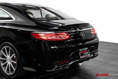2017 Mercedes-Benz S-Class S 63 AMG® *PANORAMIC SUNROOF * TWO-TONE INTERIOR*