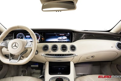 2017 Mercedes-Benz S-Class S 63 AMG® *PANORAMIC SUNROOF * TWO-TONE INTERIOR*