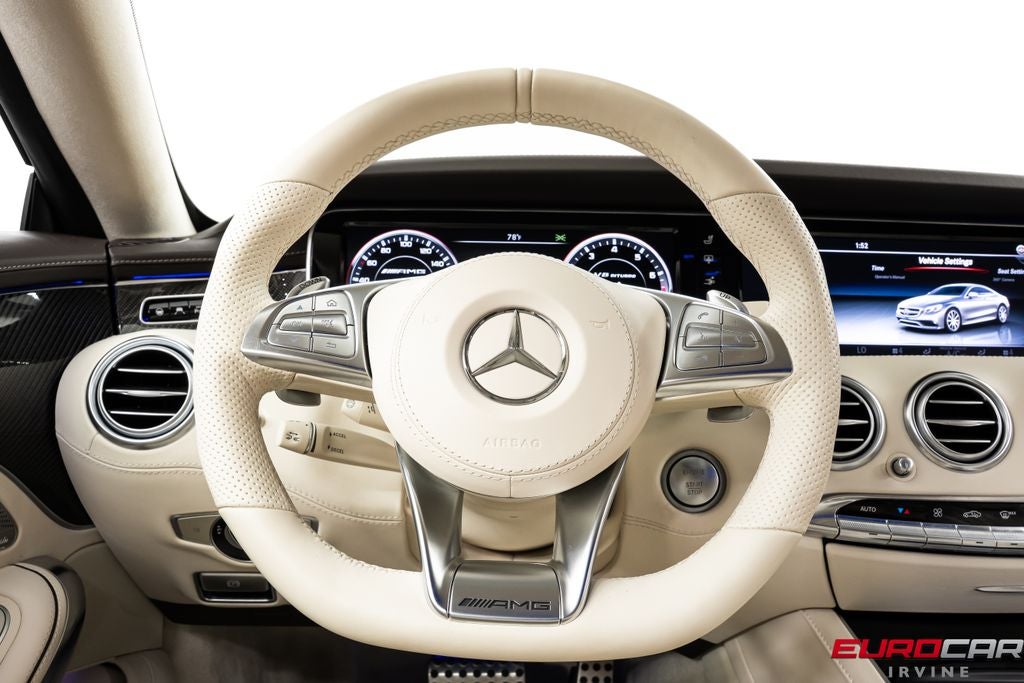 2017 Mercedes-Benz S-Class S 63 AMG® *PANORAMIC SUNROOF * TWO-TONE INTERIOR*